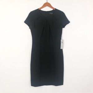 NEW Mitera Charlotte Mini Short Sleeve Dress Black Size 8 Nursing Maternity‎